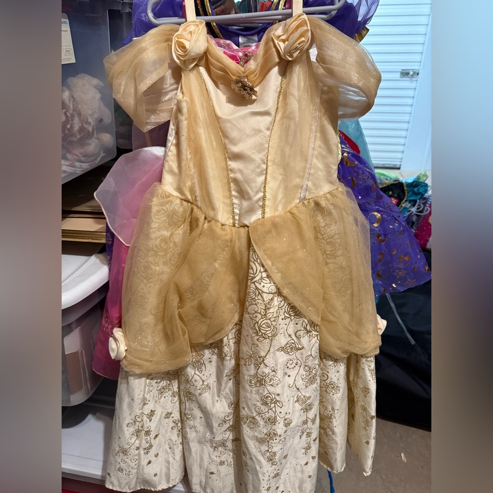 Vintage Disney Store Signature Belle Gown – Size 5/6